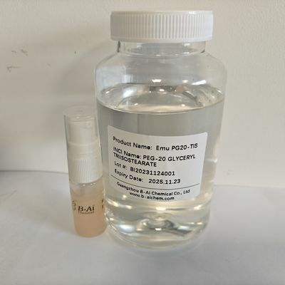 Cas 86846 21 1 PEG-20 Gliseril Triisostearate Emulsifler Yağlı Ciltler İçin İyi Yüz Temizleyici