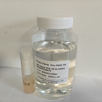 Cas 86846 21 1 Peg 20 Gliseril Triisostearate Deri Bakım Makyaj Kaldırıcı Temizlik Yağları için Emulsif