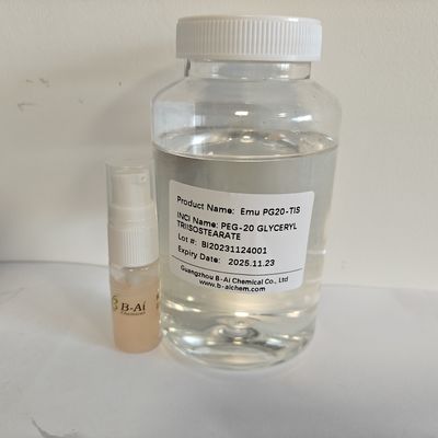 PEG-20 Gliseril Triisostearate 86846 21 1 Açık Sarı Makyaj Kaldırıcı Emulsif İyi Yağ Temizleyici