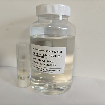 Cas 86846 21 1 Peg 20 Gliseril Triisostearate Deri Bakım Makyaj Çıkarıcı Sıvısı
